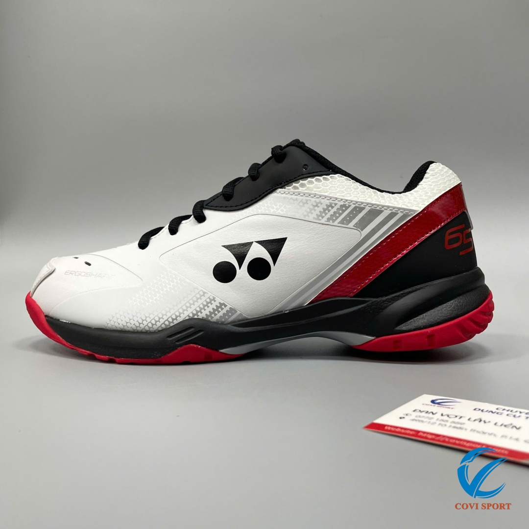 Giày Cầu Lông Yonex SHB 65X3 Trắng Đỏ Chính Hãng