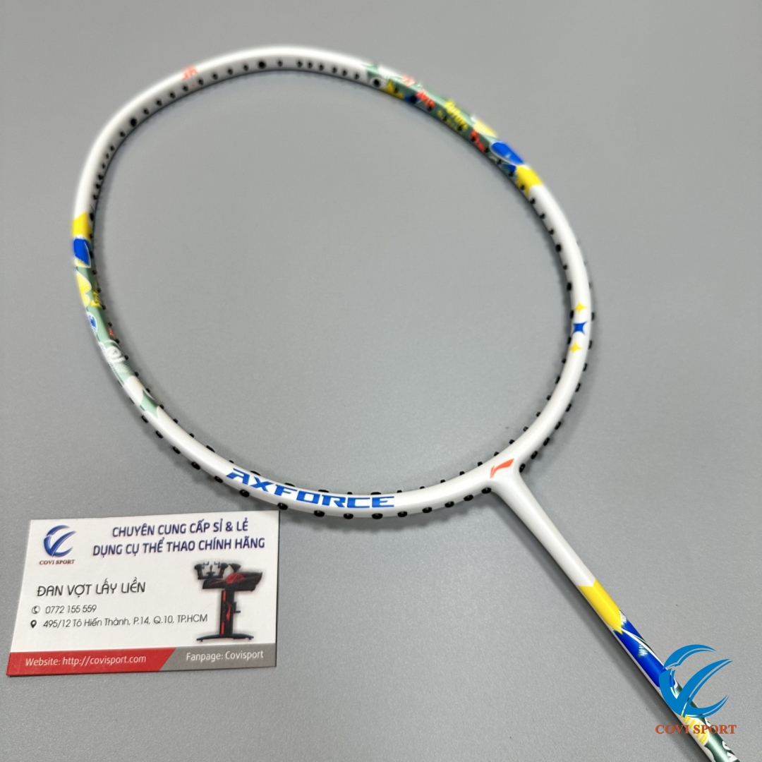 Vợt cầu lông Li-Ning Thunder Axforce JR (Trắng) Chính Hãng