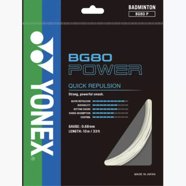 Cước Cầu Lông Yonex BG80 Power Chính Hãng