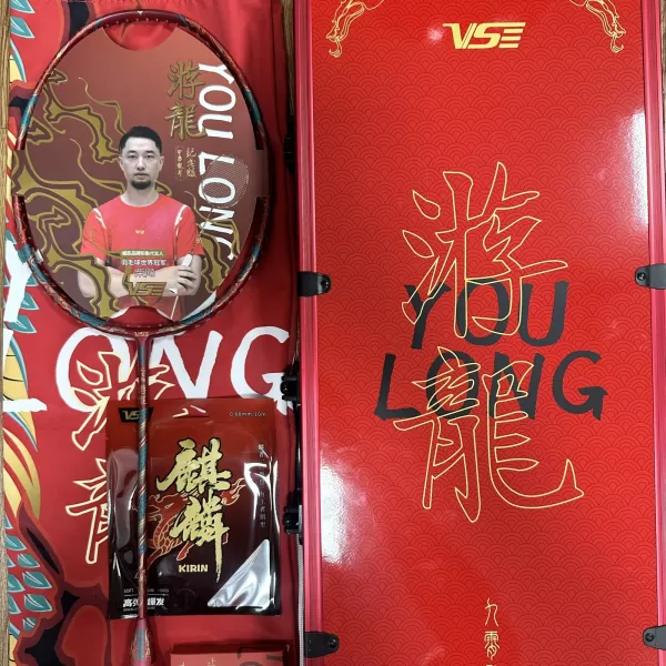 Set Vợt cầu lông VS You Long Đỏ Tết 2024 Limited