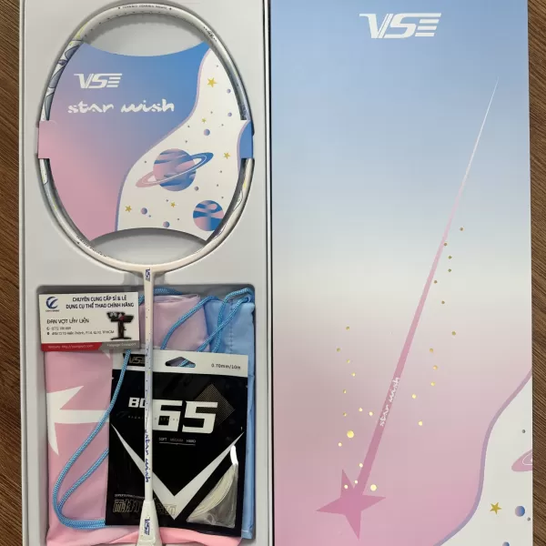 Set Vợt Cầu Lông VS Star Wish Chính Hãng