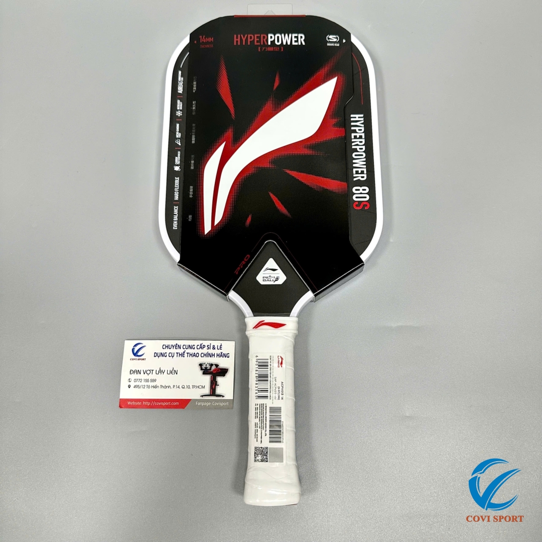 Vợt Pickleball Lining HYPERPOWER 80S (14mm) Chính Hãng