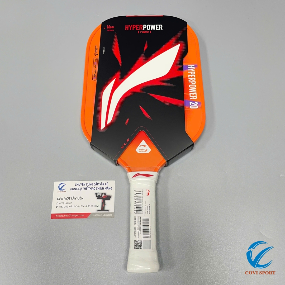 Vợt Pickleball Lining HYPERPOWER 20 Cam Chính Hãng (16mm)