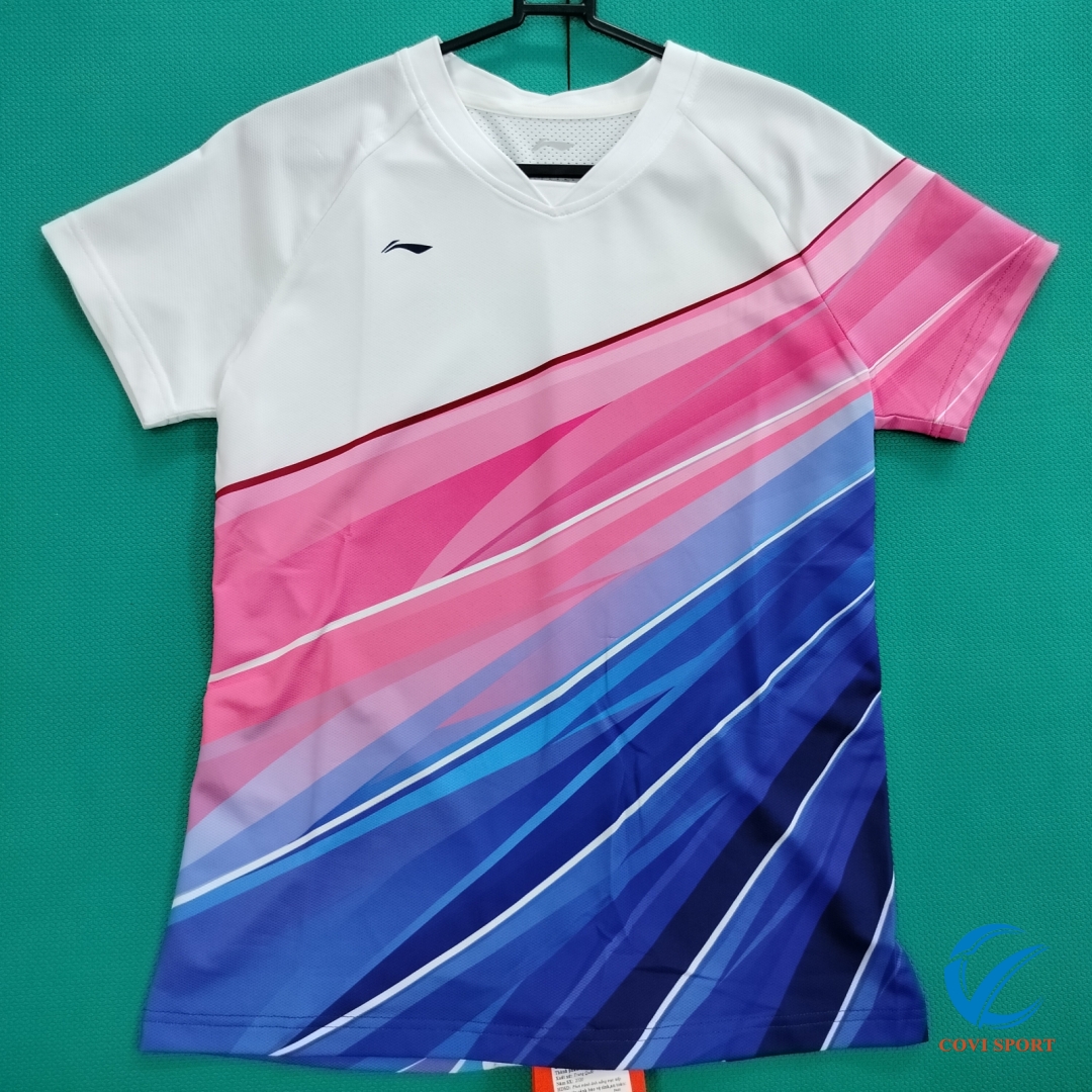 Áo cầu lông nữ Lining AAYQ072-2 chính hãng