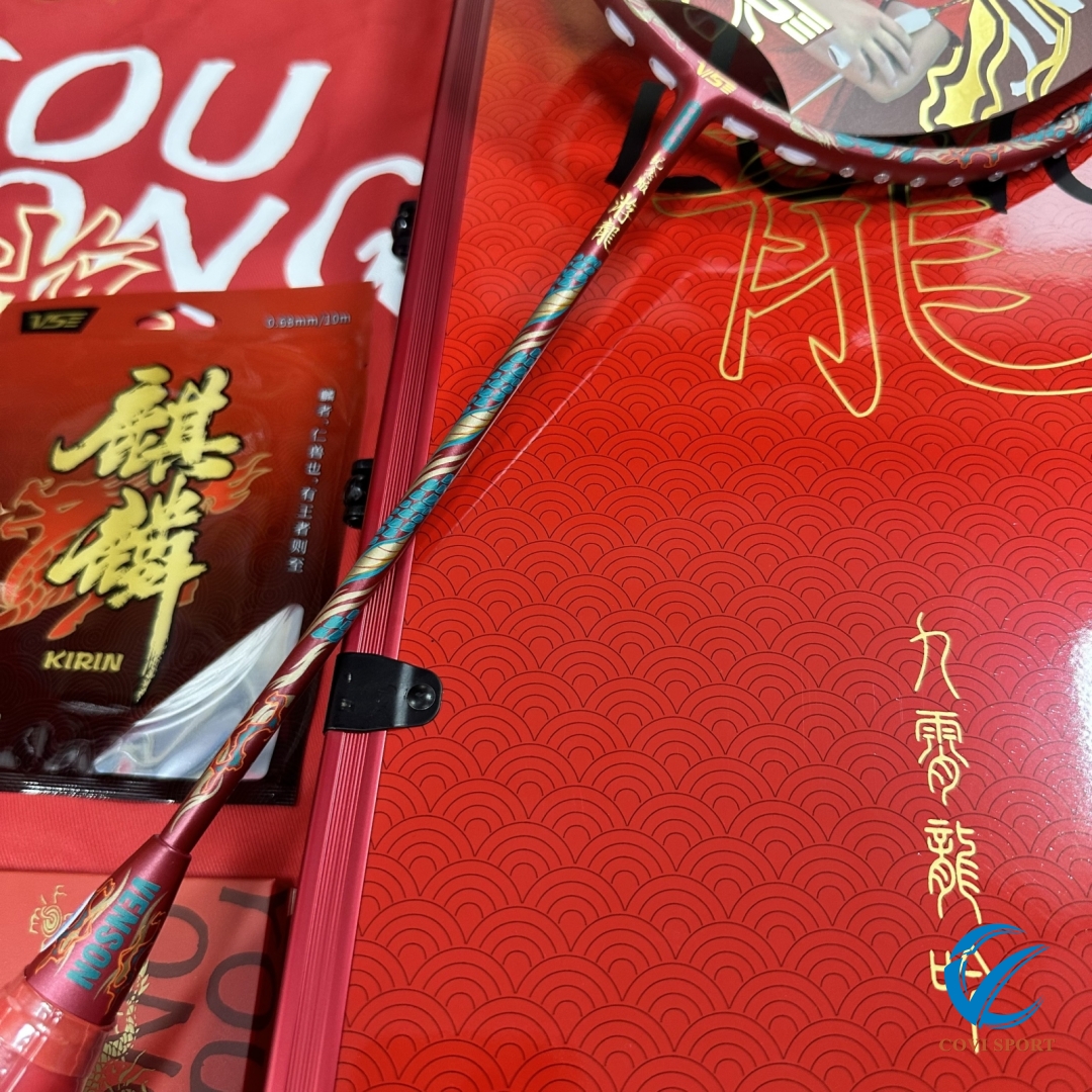 Set Vợt cầu lông VS You Long Đỏ Tết 2024 Limited