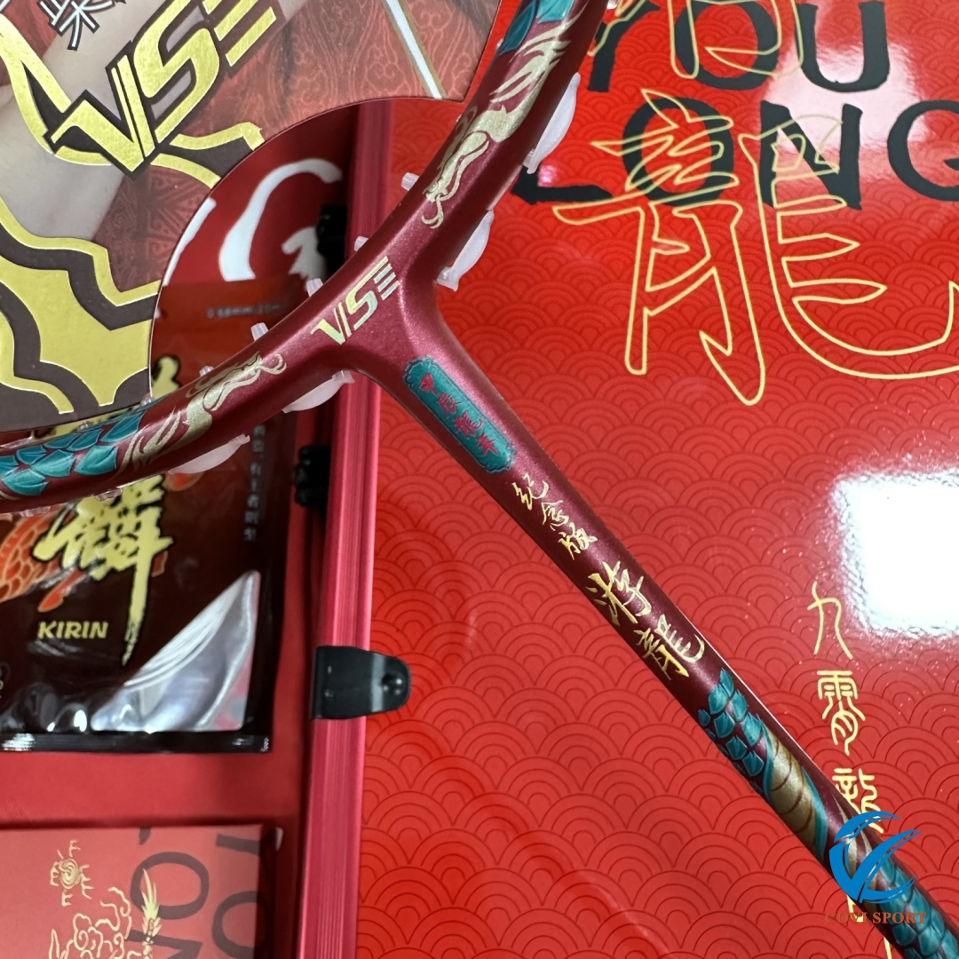 Set Vợt cầu lông VS You Long Đỏ Tết 2024 Limited