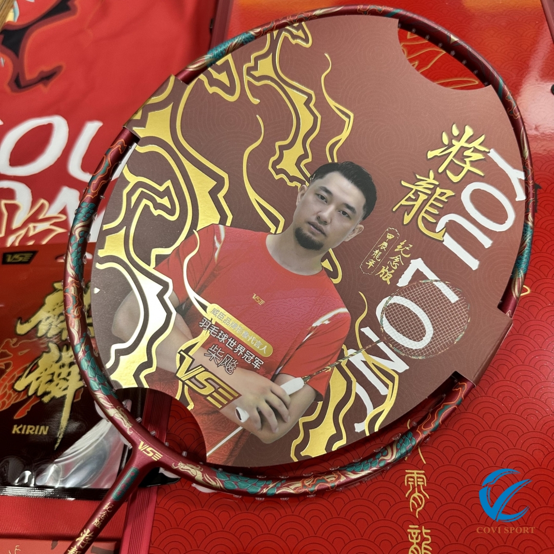 Set Vợt cầu lông VS You Long Đỏ Tết 2024 Limited