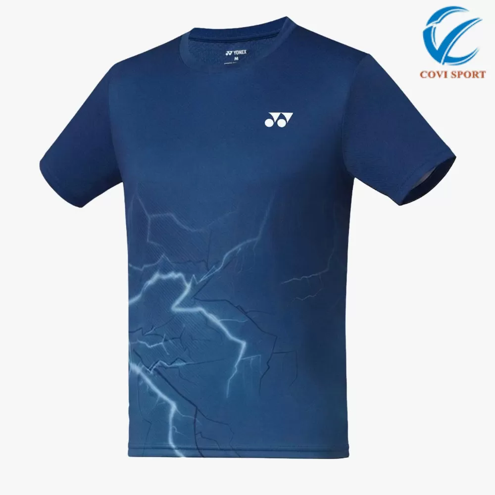 Áo Cầu Lông Yonex ESSENTIA 5 (Navy Peony) Chính Hãng