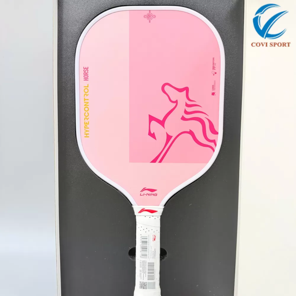 Vợt Pickleball Lining HYPERCONTROL HORSE (Hồng) Chính Hãng