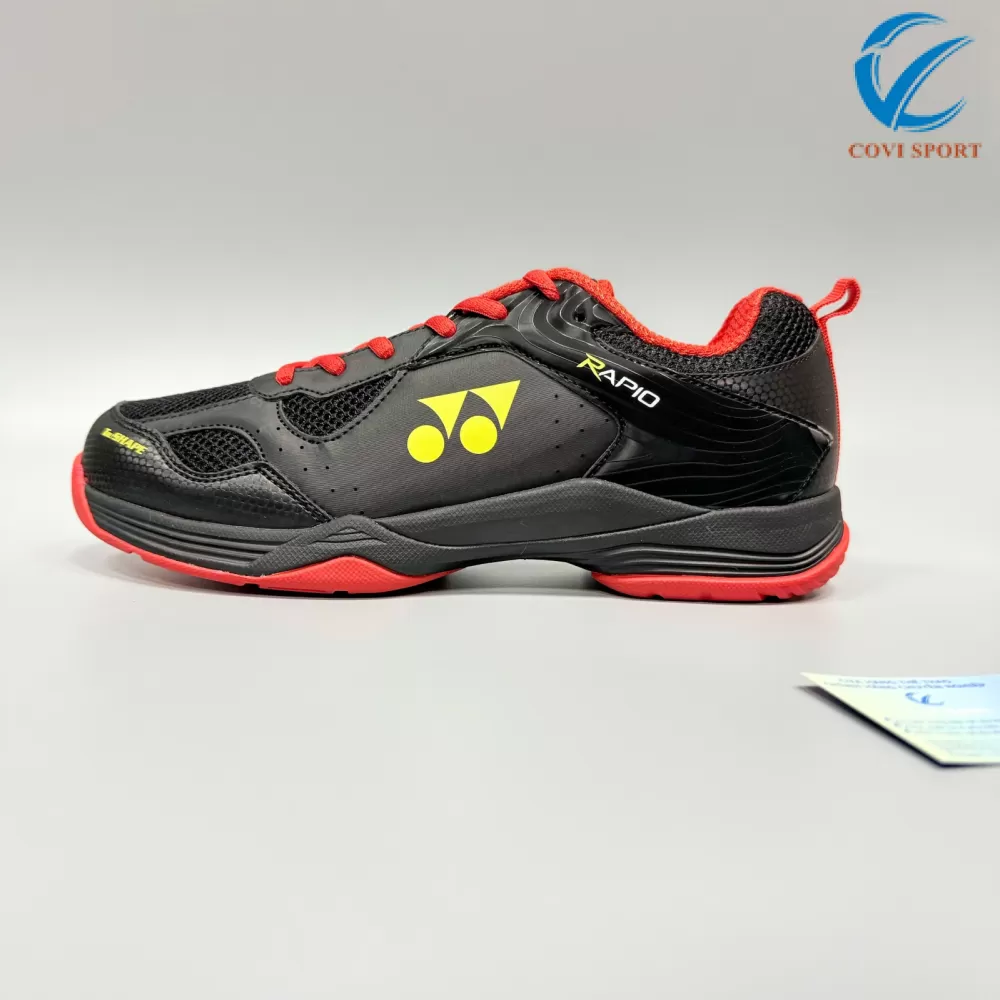 Giày Cầu Lông Yonex Rapio (Dark Grey/Fire Red) Chính Hãng