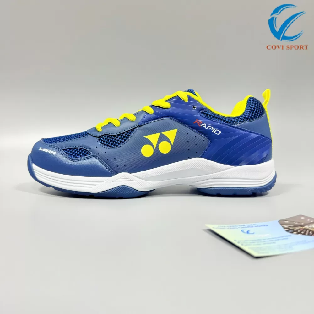 Giày Cầu Lông Yonex Rapio (Dark Denin/Neon Yellow) Chính Hãng