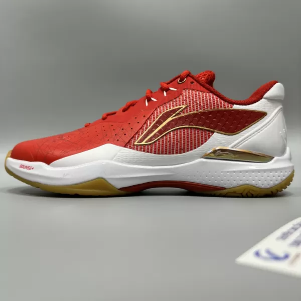 Giày Cầu Lông Lining Chen Long LMT 2024 (Đỏ) AYZU011-1