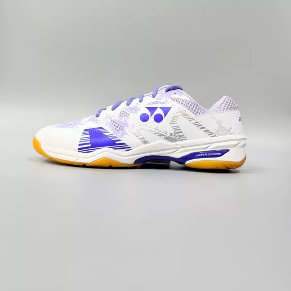 Giày Cầu Lông Yonex Power Cushion Eclipsion X (White/Purple) Chính Hãng