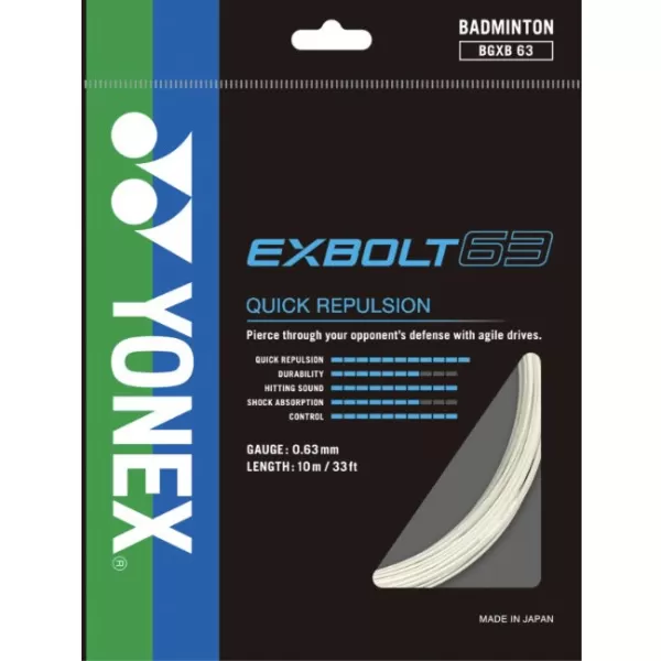Cước Cầu Lông Yonex Exbolt 63 Chính Hãng