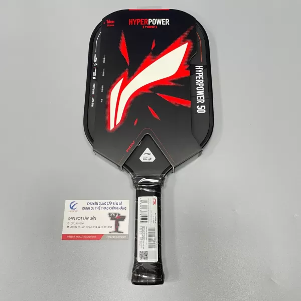 Vợt Pickleball Lining HYPERPOWER 50 Chính Hãng (16mm)