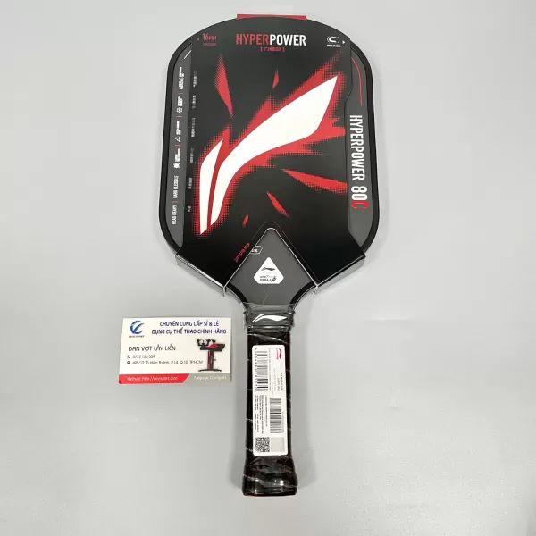 Vợt Pickleball Lining HYPERPOWER 80C (16mm) Chính Hãng