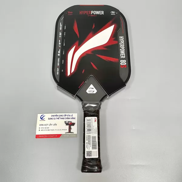 Vợt Pickleball Lining HYPERPOWER 80S (16mm) Chính Hãng
