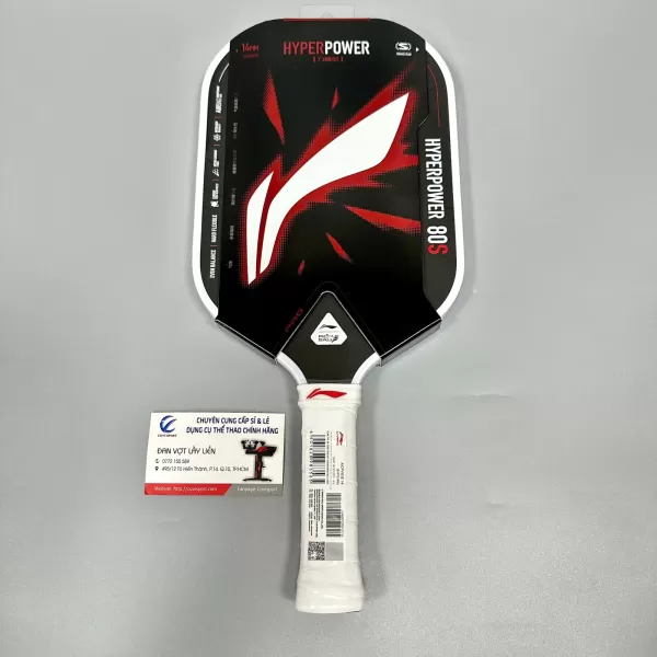 Vợt Pickleball Lining HYPERPOWER 80S (14mm) Chính Hãng