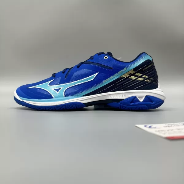 Giày Cầu Lông Mizuno Claw 3 Chính Hãng (Xanh dương - 71GA244301) New 2024