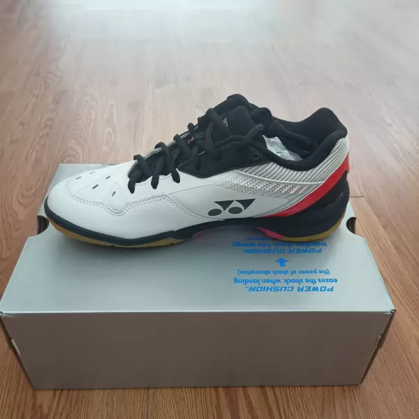 Giày Cầu Lông Nam Yonex 65Z3  2022 WHITE/RED Chính Hãng