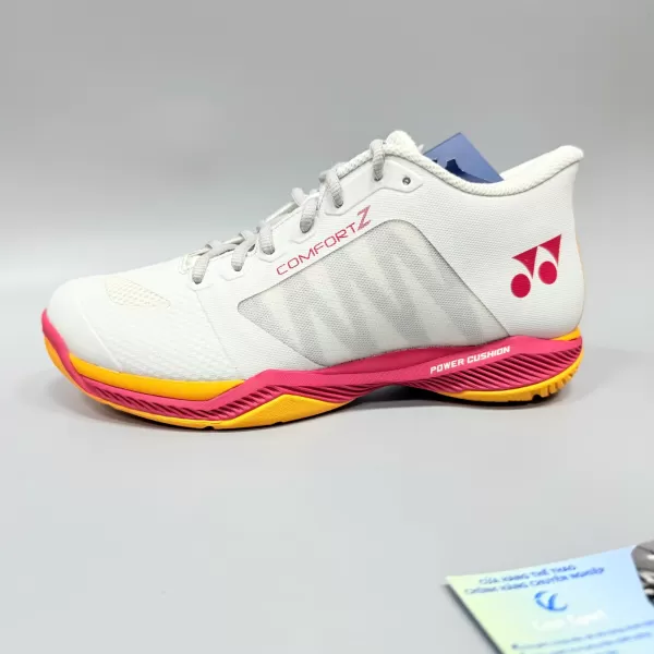 Giày cầu lông Yonex Comfort Z3 WIDE (White/Red) 2025 Chính Hãng
