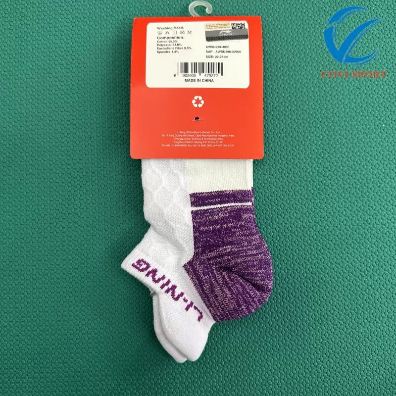 Tất Nữ Lining Chính Hãng AWSN298-3