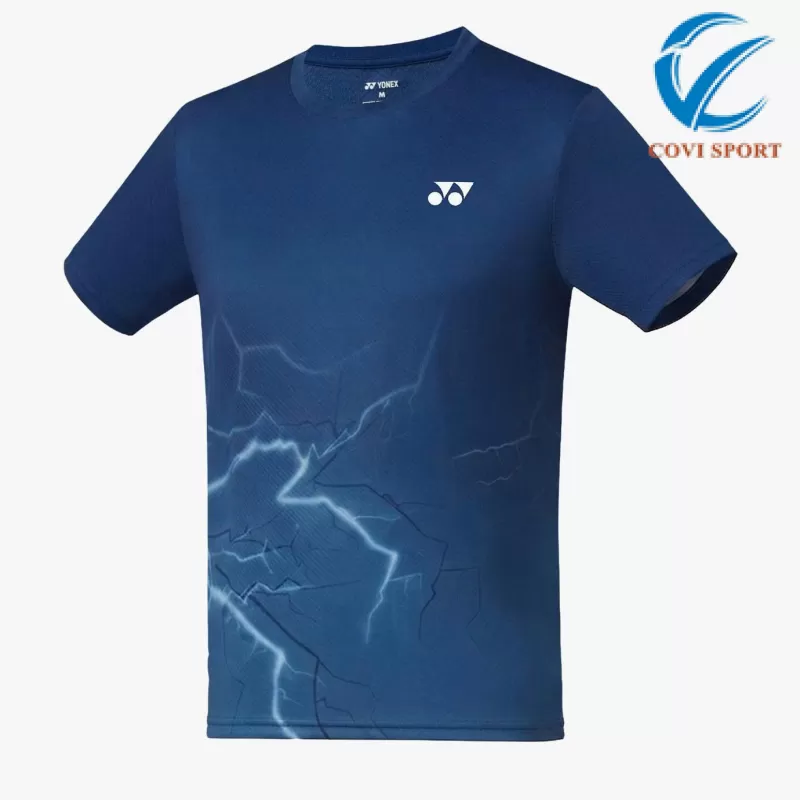 Áo Cầu Lông Yonex ESSENTIA 5 (Navy Peony) Chính Hãng