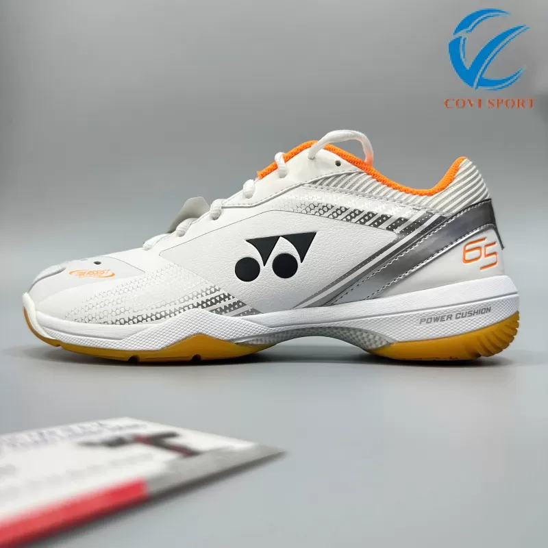 Giày Cầu Lông Yonex SHB 65Z3 Trắng Cam 2024 Chính Hãng