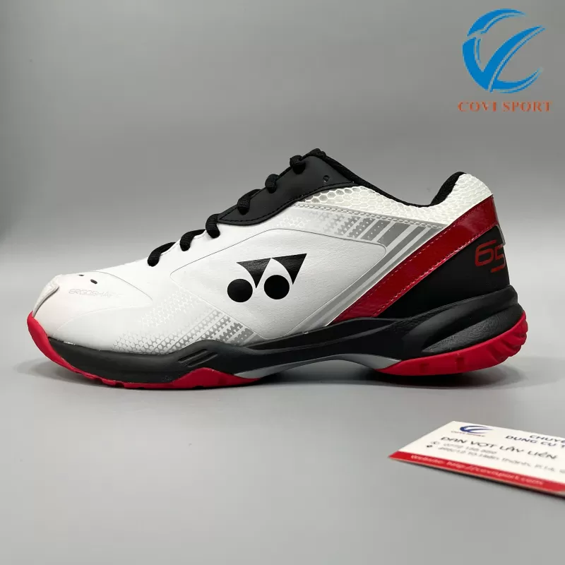 Giày Cầu Lông Yonex SHB 65X3 Trắng Đỏ Chính Hãng