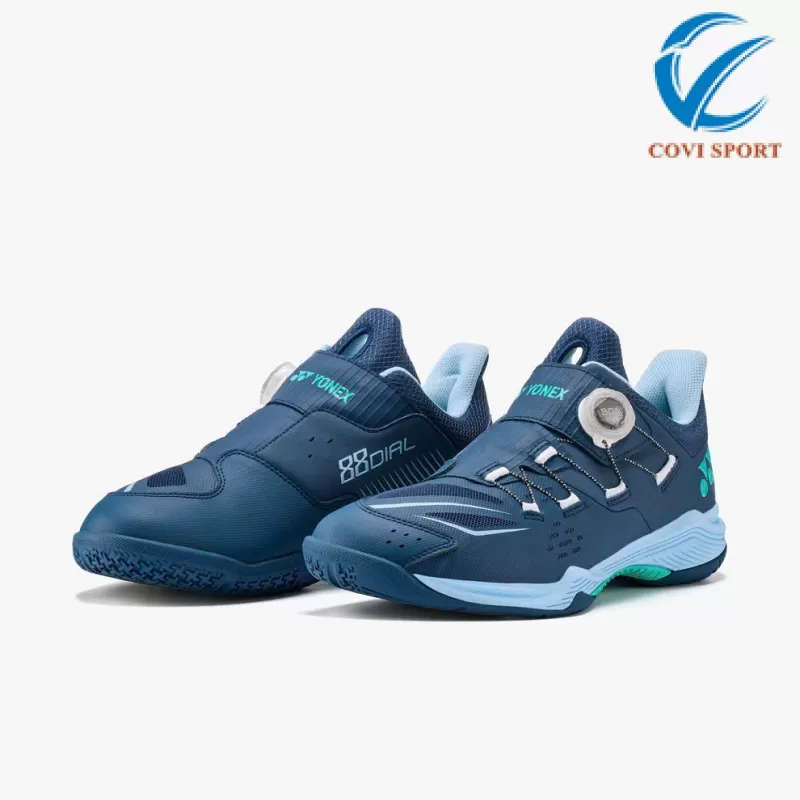 Giày Cầu Lông Yonex Power Cushion 88 Dial 3 Wide (Navy/White) 2026 Chính Hãng