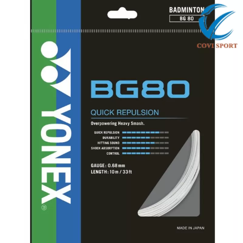 Cước Cầu Lông Yonex BG80 Chính Hãng