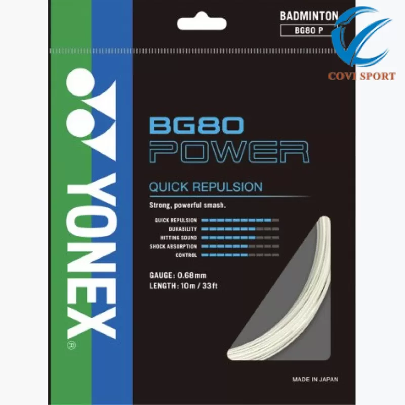 Cước Cầu Lông Yonex BG80 Power Chính Hãng
