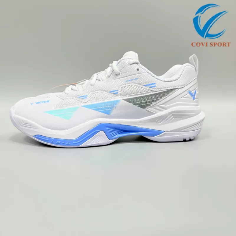 Giày Cầu Lông Victor C90HP (White/Blue) Chính Hãng