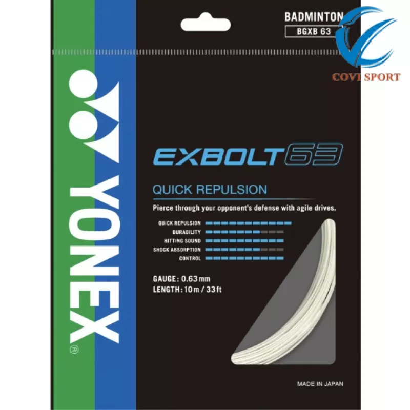 Cước Cầu Lông Yonex Exbolt 63 Chính Hãng