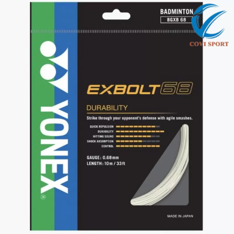 Dây Cước Căng Vợt Cầu Lông Yonex BG Exbol 68 Chính Hãng