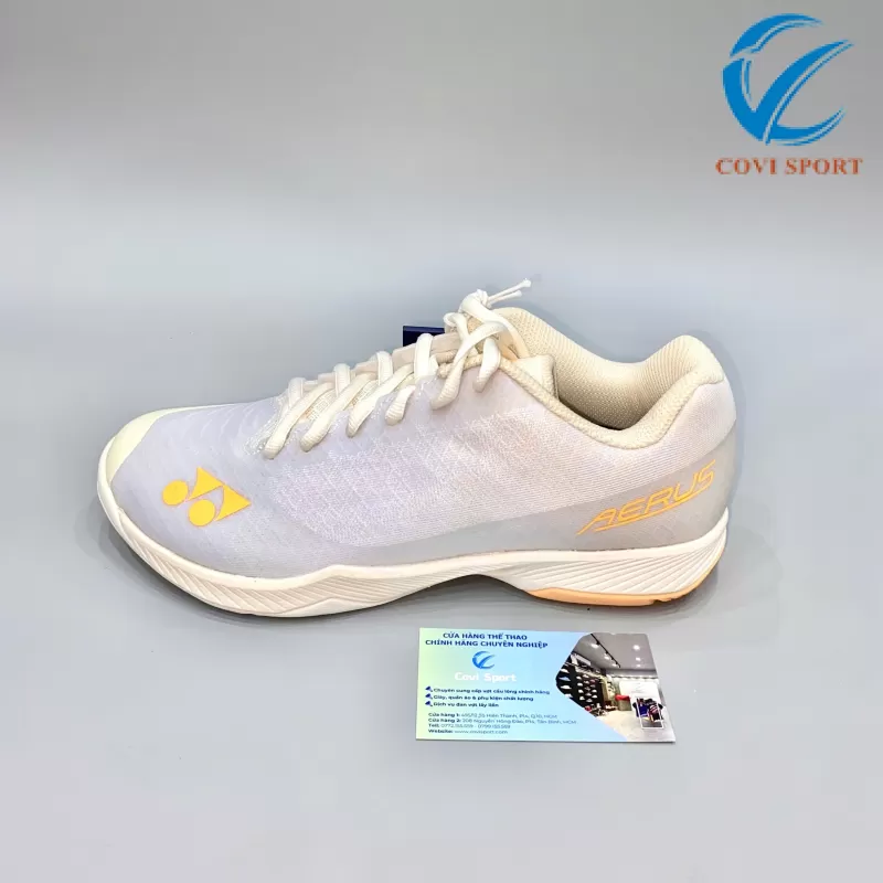 Giày Cầu Lông Yonex Aerus Z2 Women (White/Orange) Chính Hãng