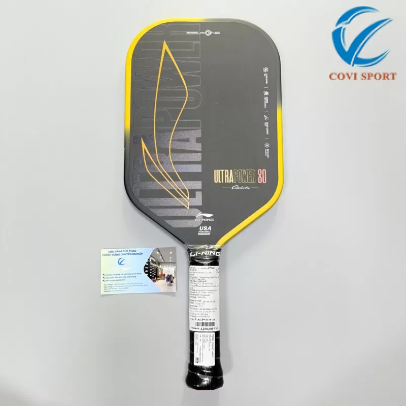 Vợt Pickleball Lining Ultrapower 80 Quick (16mm) Chính Hãng