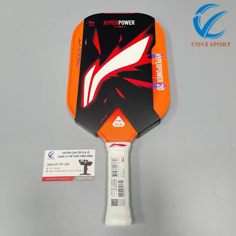 Vợt Pickleball Lining HYPERPOWER 20 Cam Chính Hãng (16mm)