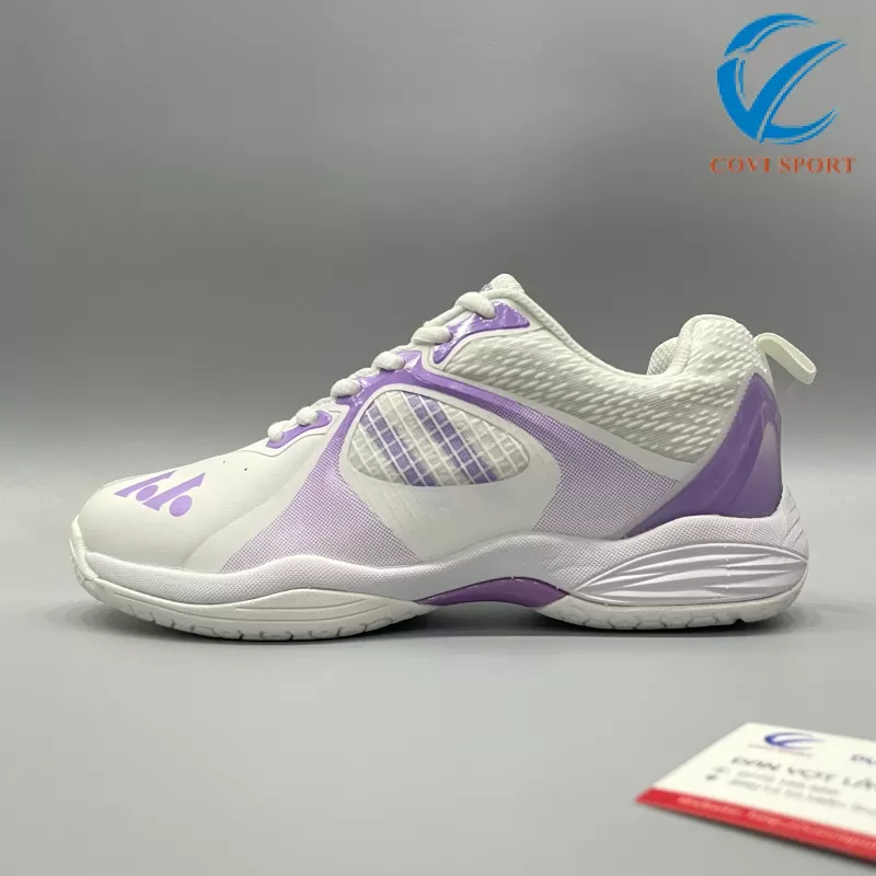 Giày Cầu Lông Lefus L030 (Trắng Tím) Chính Hãng