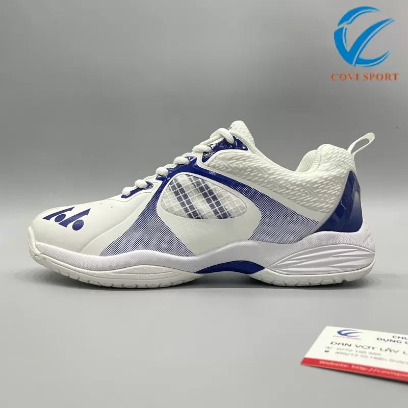 Giày Cầu Lông Lefus L030 (Trắng Xanh) Chính Hãng