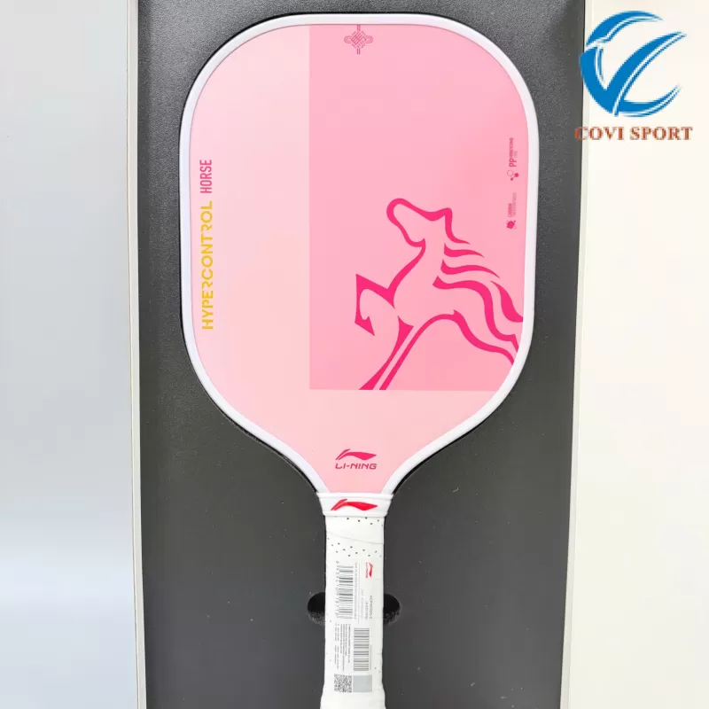 Vợt Pickleball Lining HYPERCONTROL HORSE (Hồng) Chính Hãng