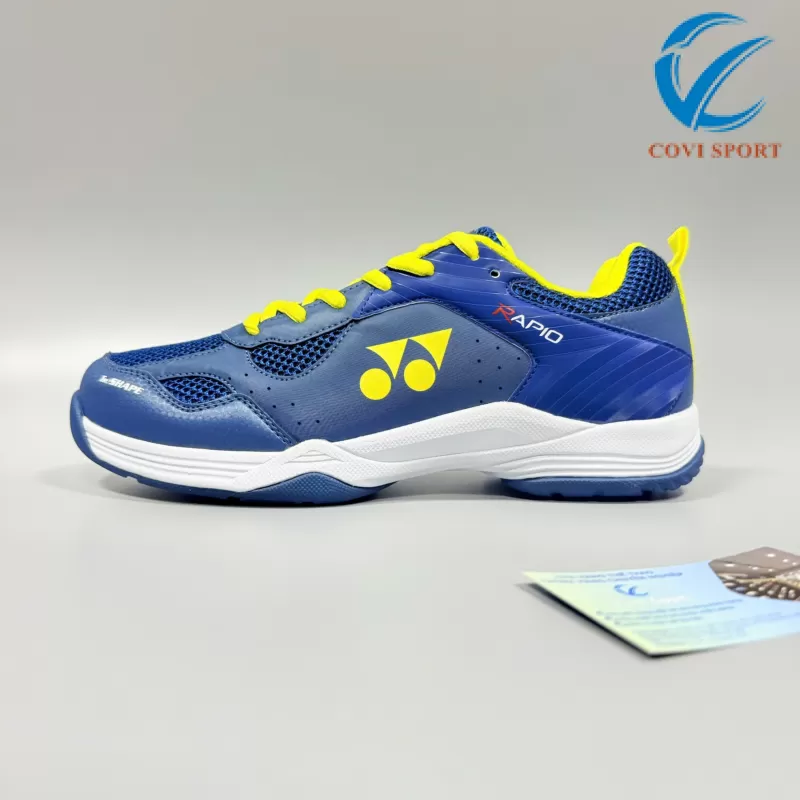Giày Cầu Lông Yonex Rapio (Dark Denin/Neon Yellow) Chính Hãng