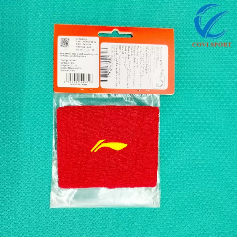 Băng Cổ Tay Lining Chính Hãng (AHWQ028-1)
